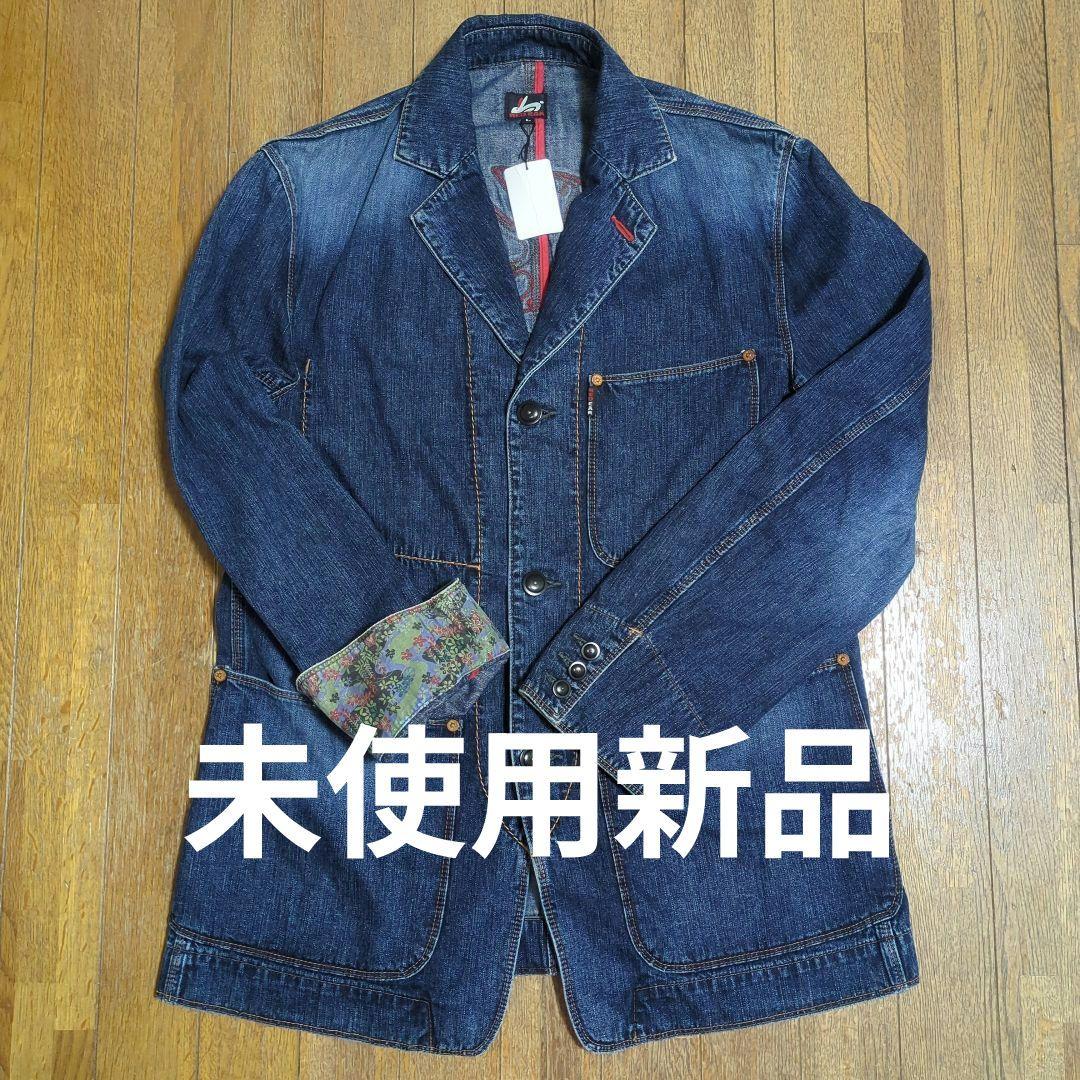 ※未使用新品※RED EAR/デニムテーラードジャケット（刺繍入り）
