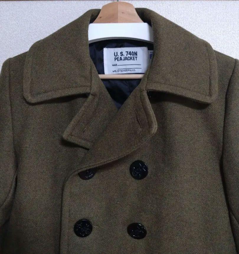 SCHOTT　U.S 740N PEA JACKET　サイズ34