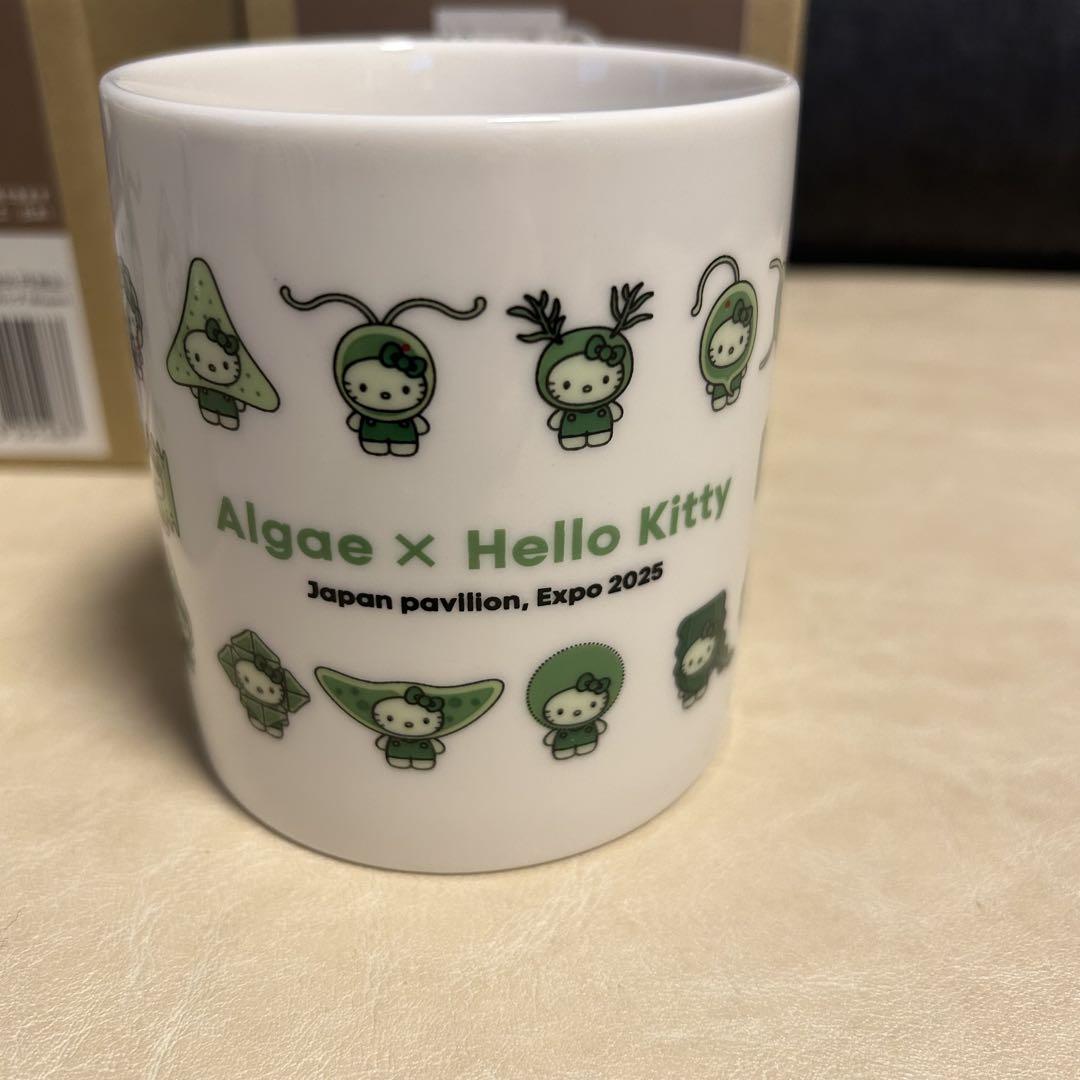 【EXPO2025】万博 日本館 Algae 藻類 マグカップ 藻キティ EXPO2025】万博 日本館 Algae 藻類 マグカップ 藻キティ - メルカリ