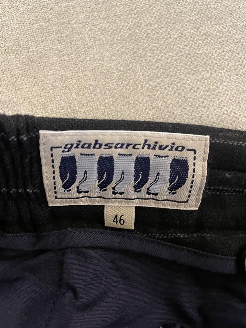 giab’s archivio ジャブスアルキヴィオ パンツ 46 ネイビー