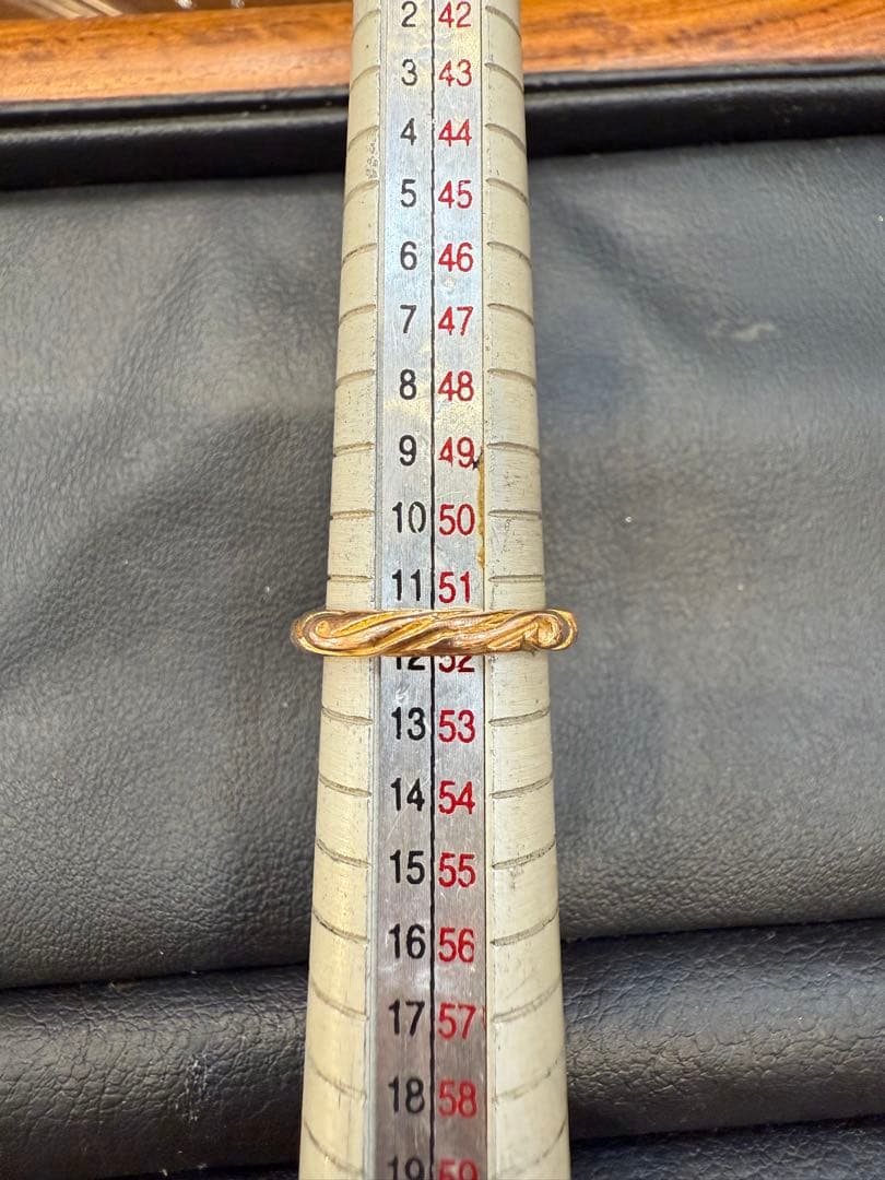 ロイヤルオーダー RIBBON BAND18K PINKGOLDROYALORDER