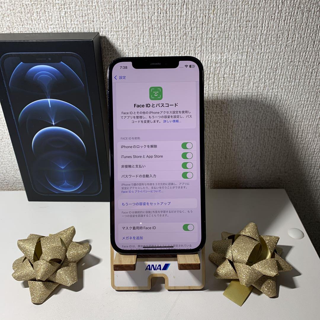 iPhone 12pro 128GB SIM フリーバッテリー最大容量100％