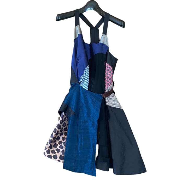 TOGA ARCHIVES トーガアーカイブス パッチワークシルクドレス 1