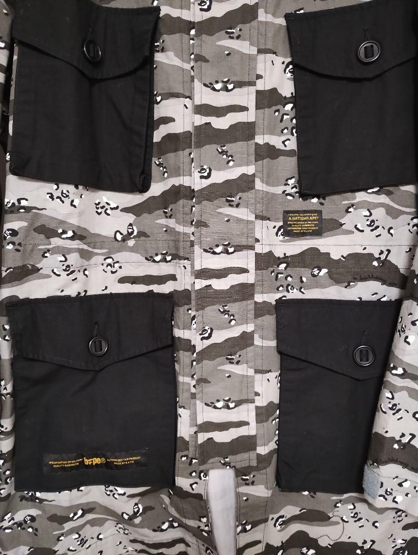 A BATHING APE エイプ MILITARY JACKET