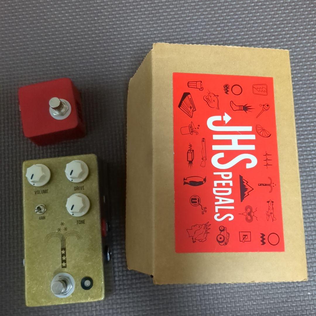 ギター jhs pedals morning glory  v4  red remote