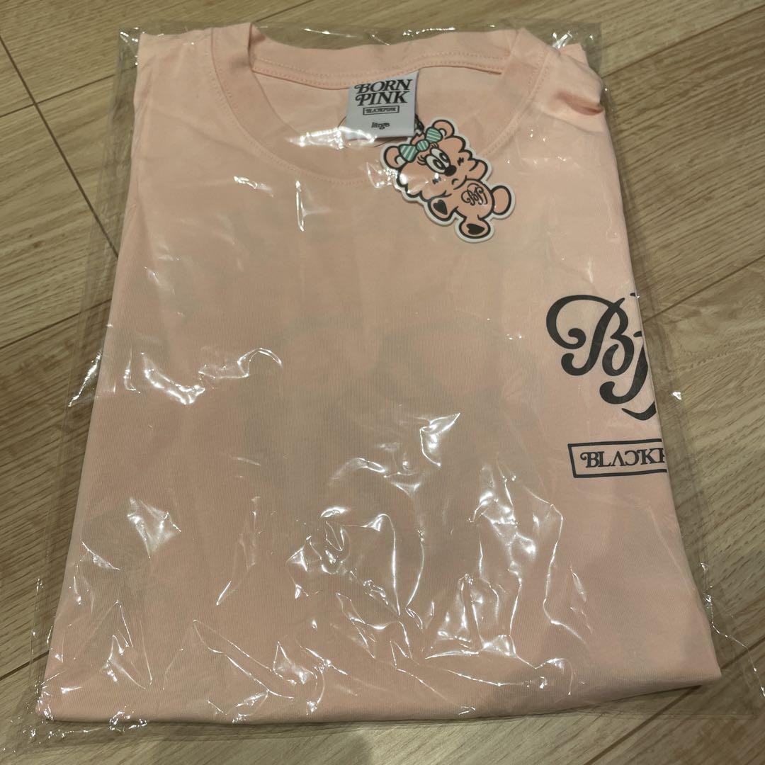 BLACKPINK VERDY Tシャツ Lサイズ　ブラックピンク