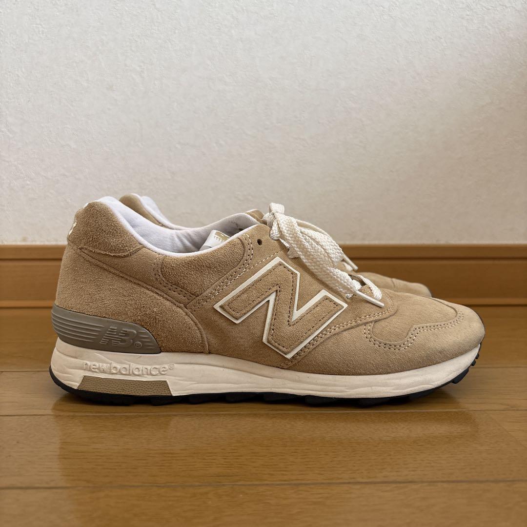 ニューバランスM1400ベージュ　スウェード24.5cm