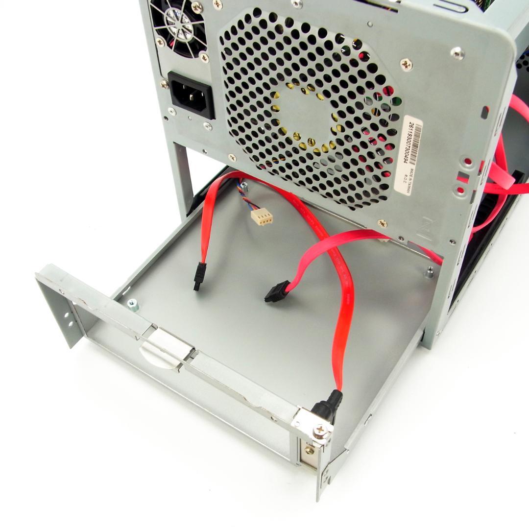 Alrit Mini-ITXサーバーケース HDD4台搭載可能