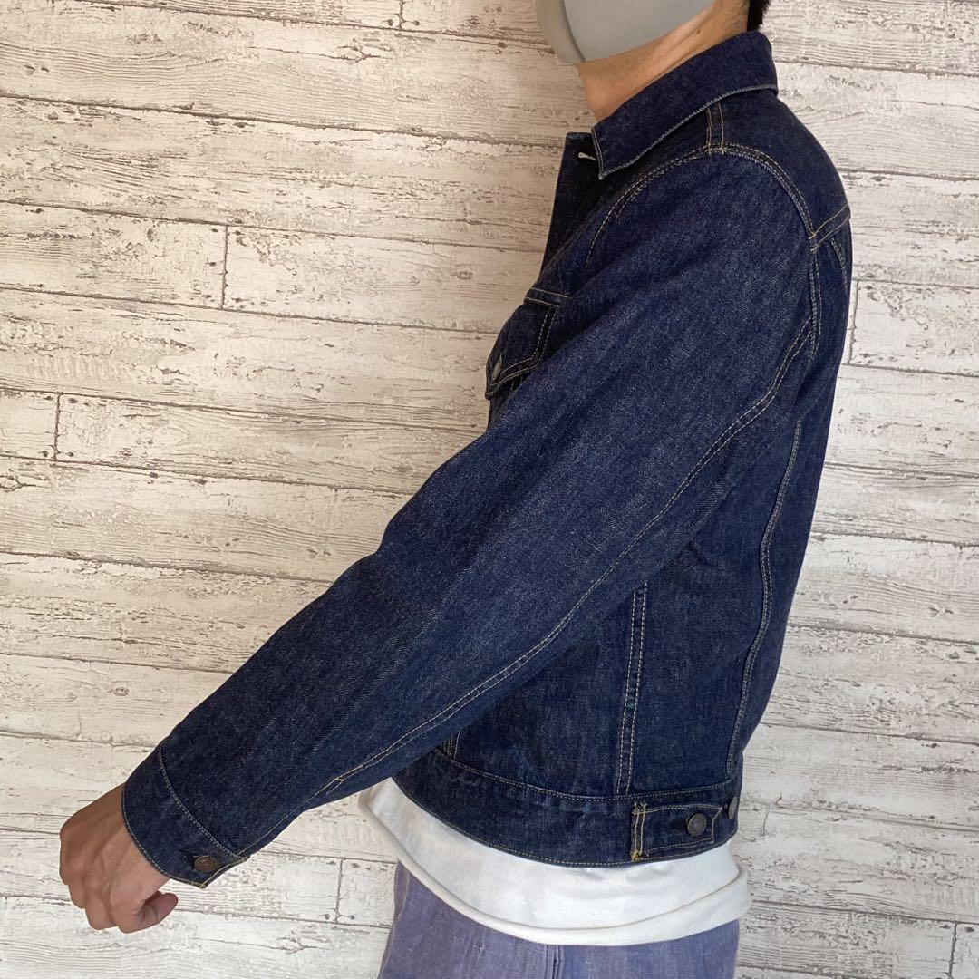 美品】 90's リーバイス 71557 日本製 デニムジャケット 38 濃紺