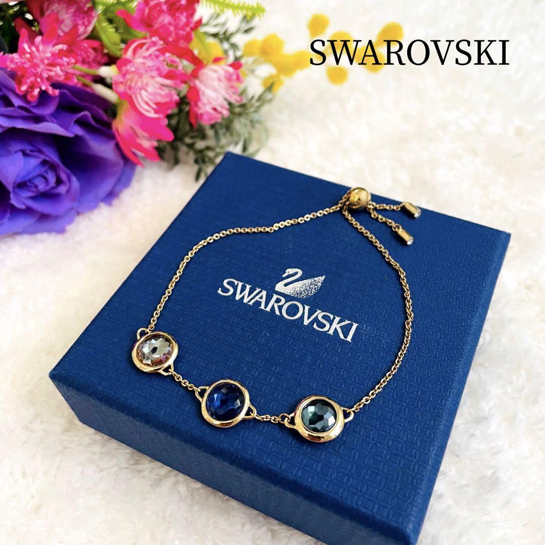 特別オファー 未使用級✨スワロフスキー♡マルチカラーブレスレット