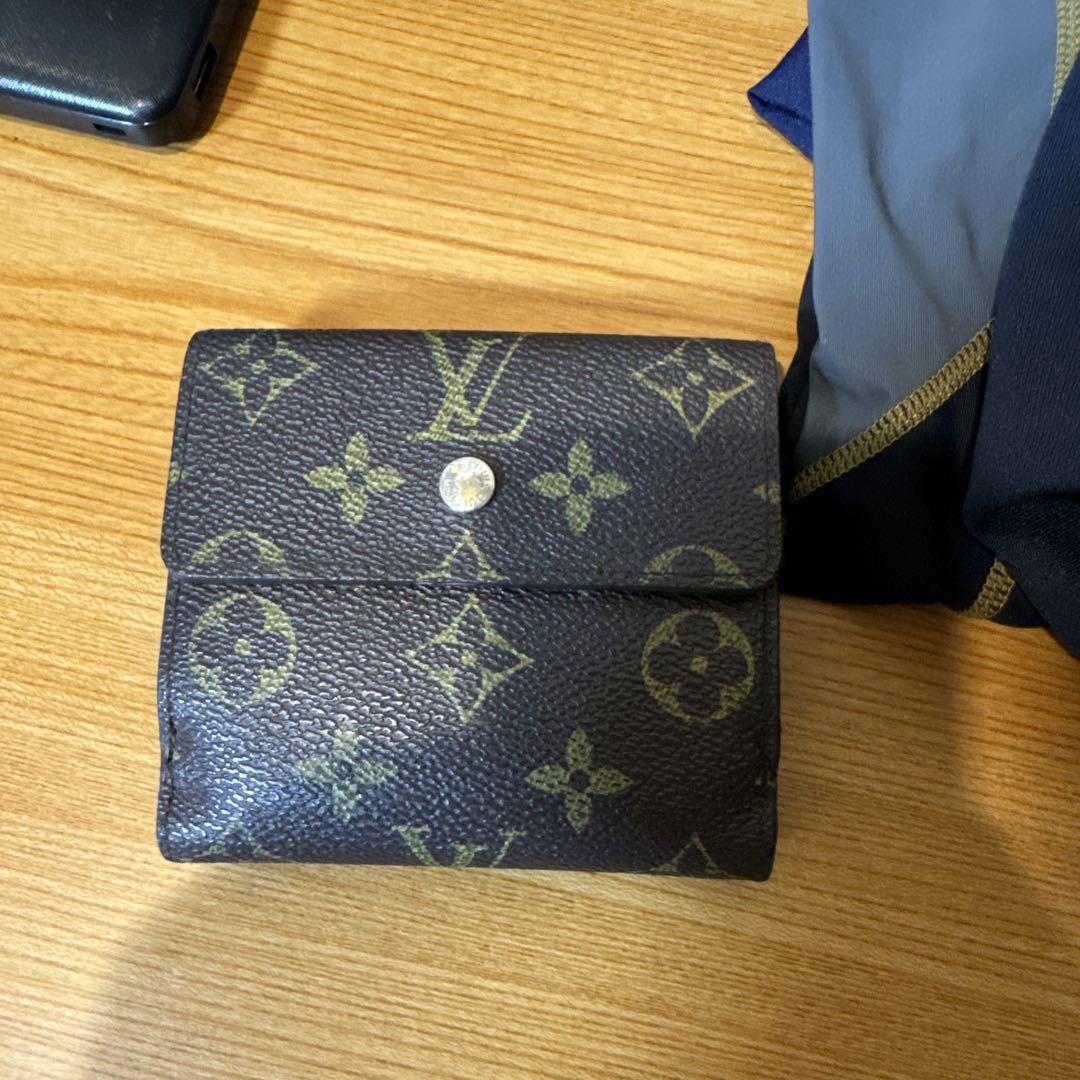 Louis Vuitton モノグラムデニム 三つ折り財布