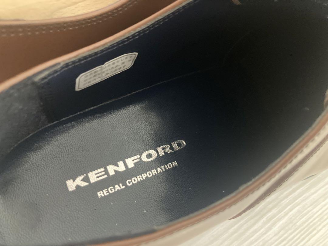 【極美品】KENFORD ビジネスシューズ ストレートチップ 茶色　REGAL