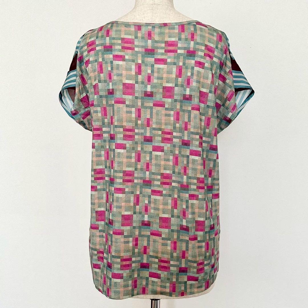 DRIES VAN NOTEN ドリス フレンチスリーブ ブラウス カットソー DRIES VAN NOTEN ドリス フレンチスリーブ ブラウス カットソー