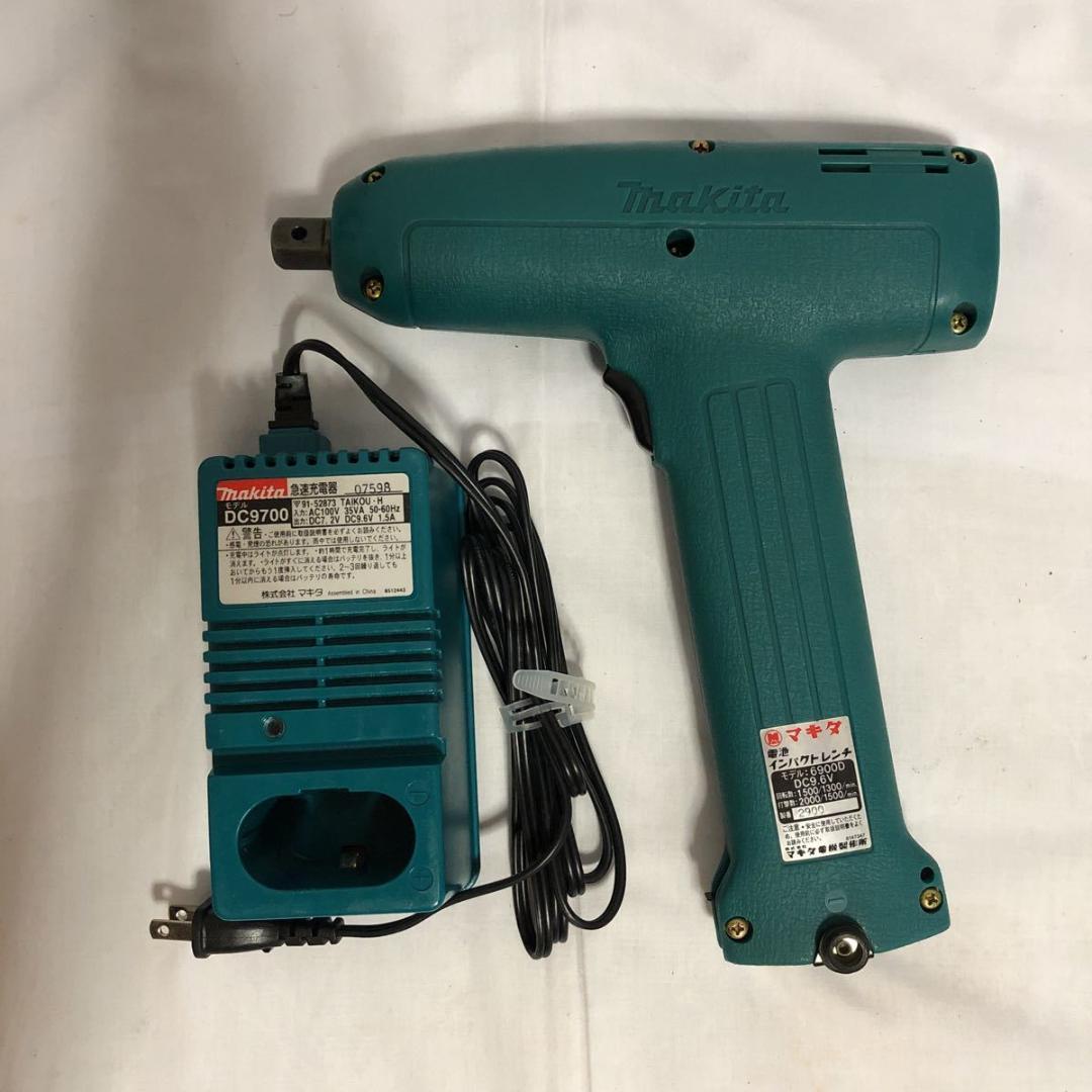 再入荷!】 マキタ makita 6900D DC9.6V インパクトレンチ 美品 工具
