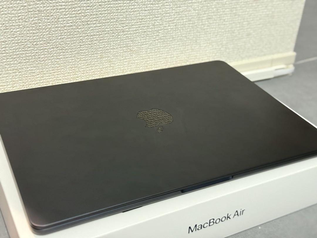【美品】MacBookAir M2 ミッドナイト バッテリー100% 2022 Apple Macbook Air 13.6