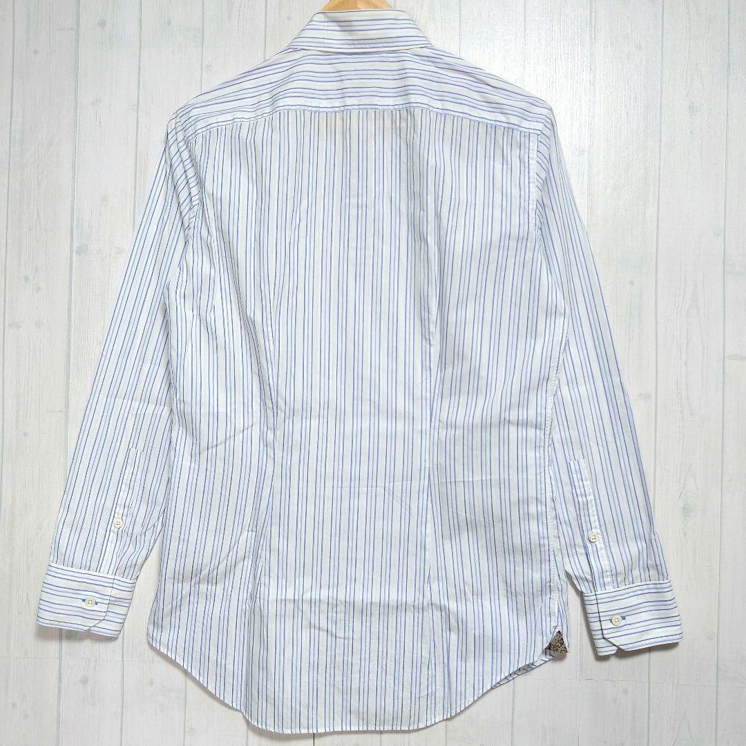 ✩美品✩ ポールスミス ビジネスシャツ ドレスシャツ ペイズリー ストライプ ✩美品✩ ポールスミス ビジネスシャツ ドレスシャツ ペイズリー ストライプ