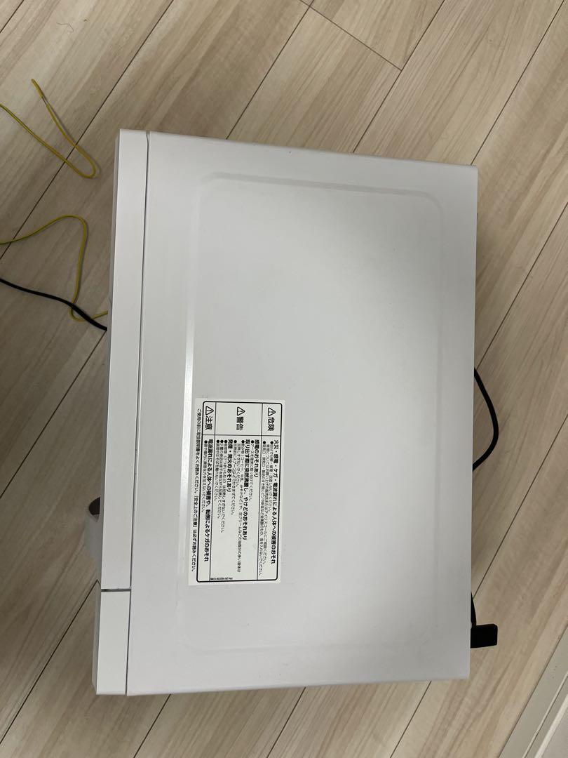2023年製アイリスオーヤマ KMB-F186-W 単機能レンジ 18L