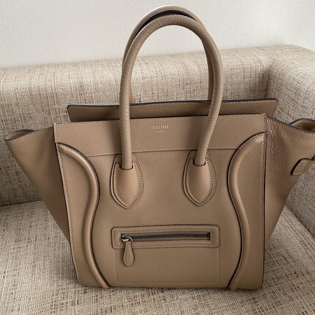 CELINE セリーヌ ラゲージ ミニ 美品 ブランド激安セール会場 正規品安心保証 ラゲージミニ ハンドバッグ