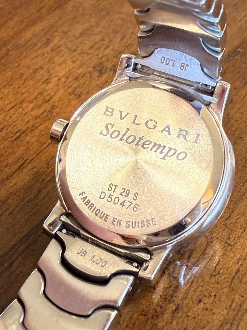 【BVLGARI ブルガリ】Solotempo ソロテンポ 腕時計