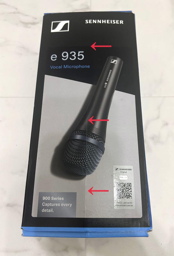 SENNHEISER e 935 ボーカルマイク　ゼンハイザー　ボーカルマイク