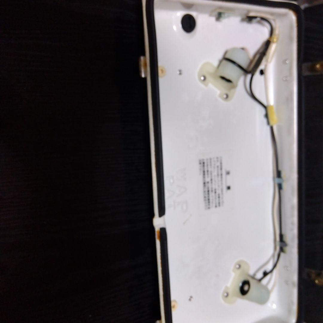 当時物 電球 字光式ナンバープレート 台座 WAP 12V・24V兼用1枚のみ
