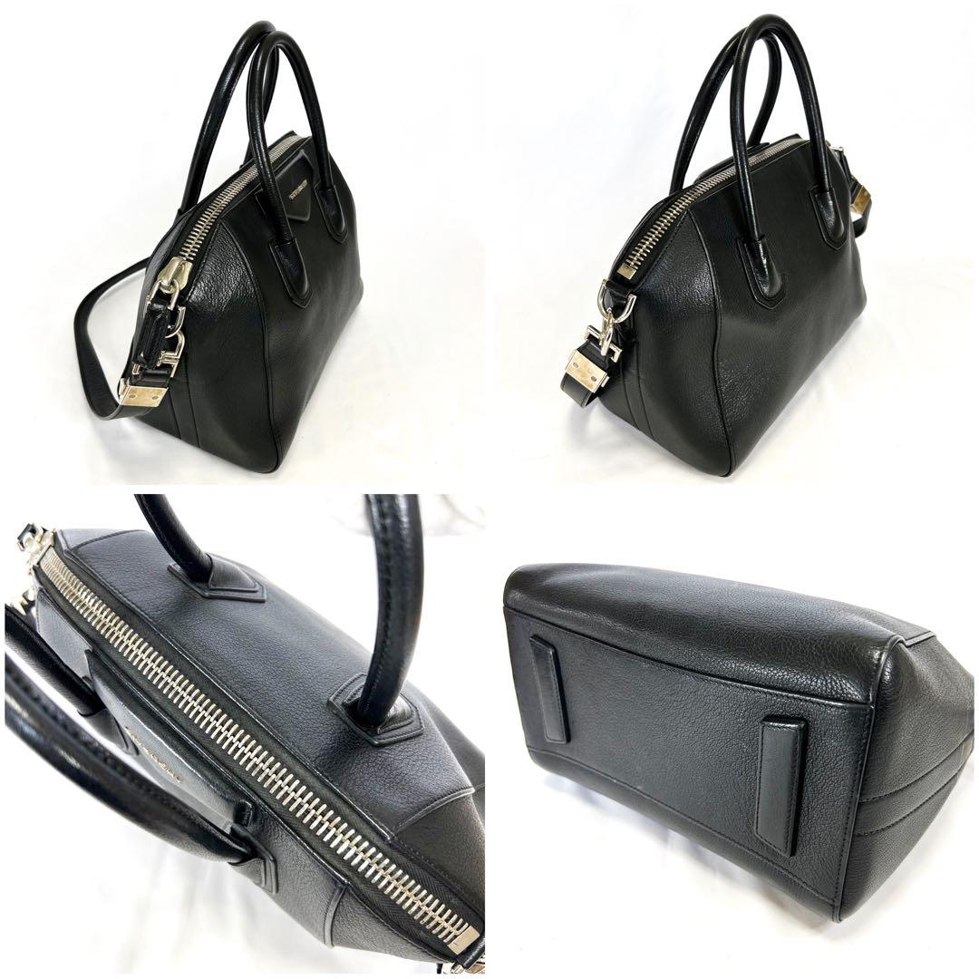 GIVENCHY ジバンシー アンティゴナ ハンドバッグ 2way ブラック 画像5