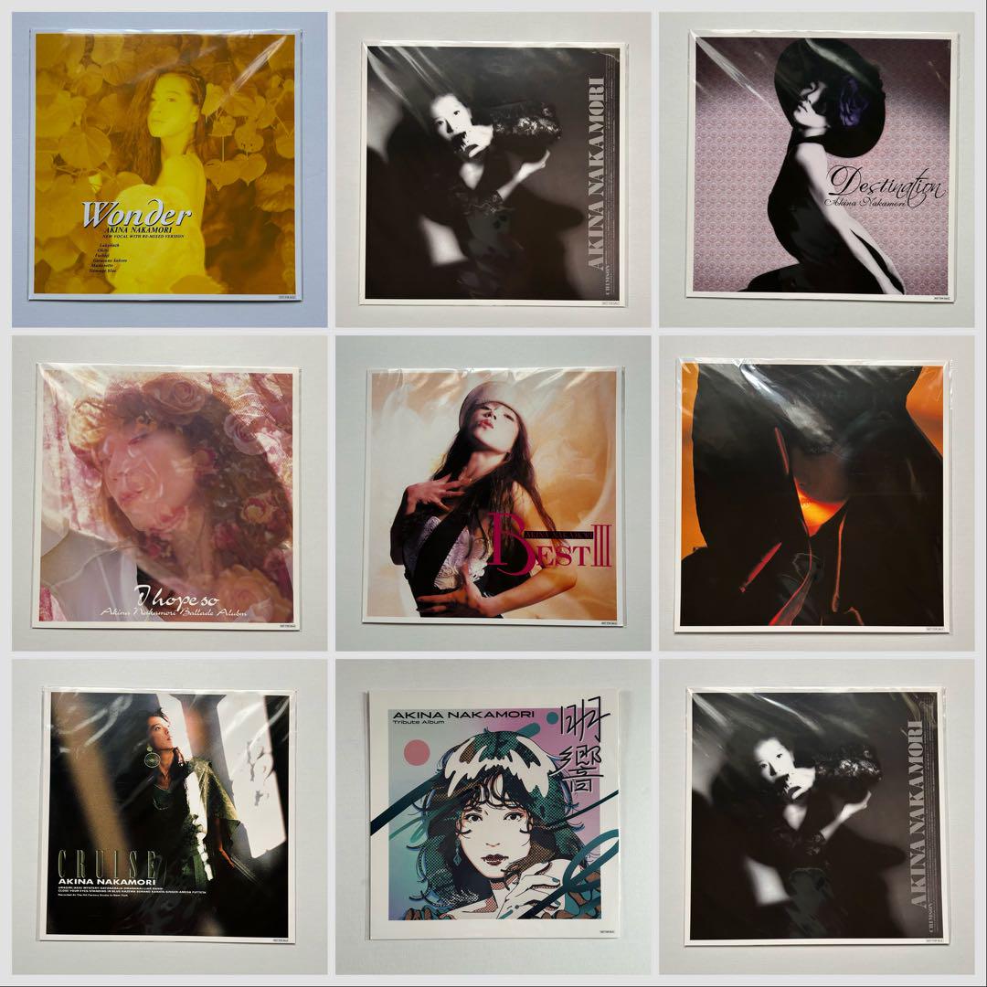 中森明菜　Amazon メガジャケ9枚