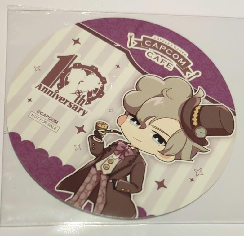 逆転裁判 カプコンカフェ コースター 特典 御剣怜侍 パセラ CAPCOM