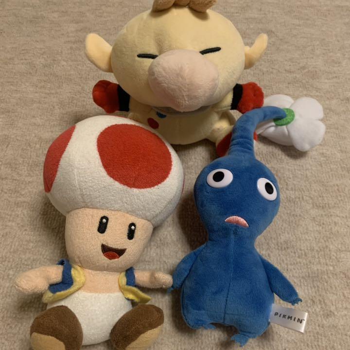 メルカリ キノピオ オリマー 青ピクミン ぬいぐるみ キャラクターグッズ 4 100 中古や未使用のフリマ