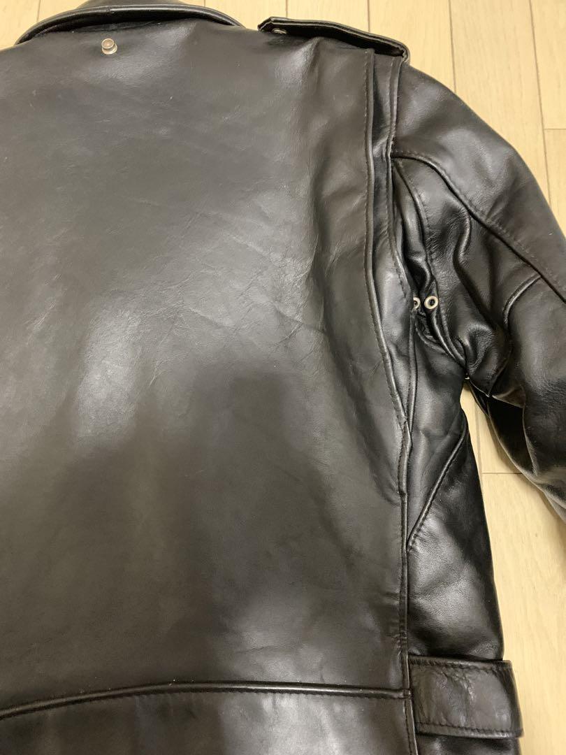 ショット　ダブルライダースジャケット　618 40サイズ　状態良好