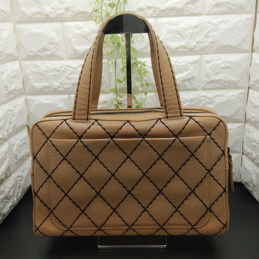 限定SALEお得 ⭐正規品⭐CHANEL ハンドバック ボストンバッグ gEjDN-m77223139670 ワイルドステッチ 2022品質保証