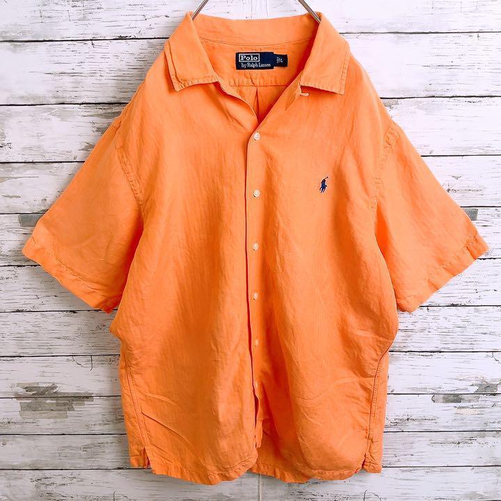 美品 RRL ヘリンボーン オープンカラー ワーク シャツ S ラルフ 生成り 美品 RRL ヘリンボーン オープンカラー ワーク シャツ S ラルフ