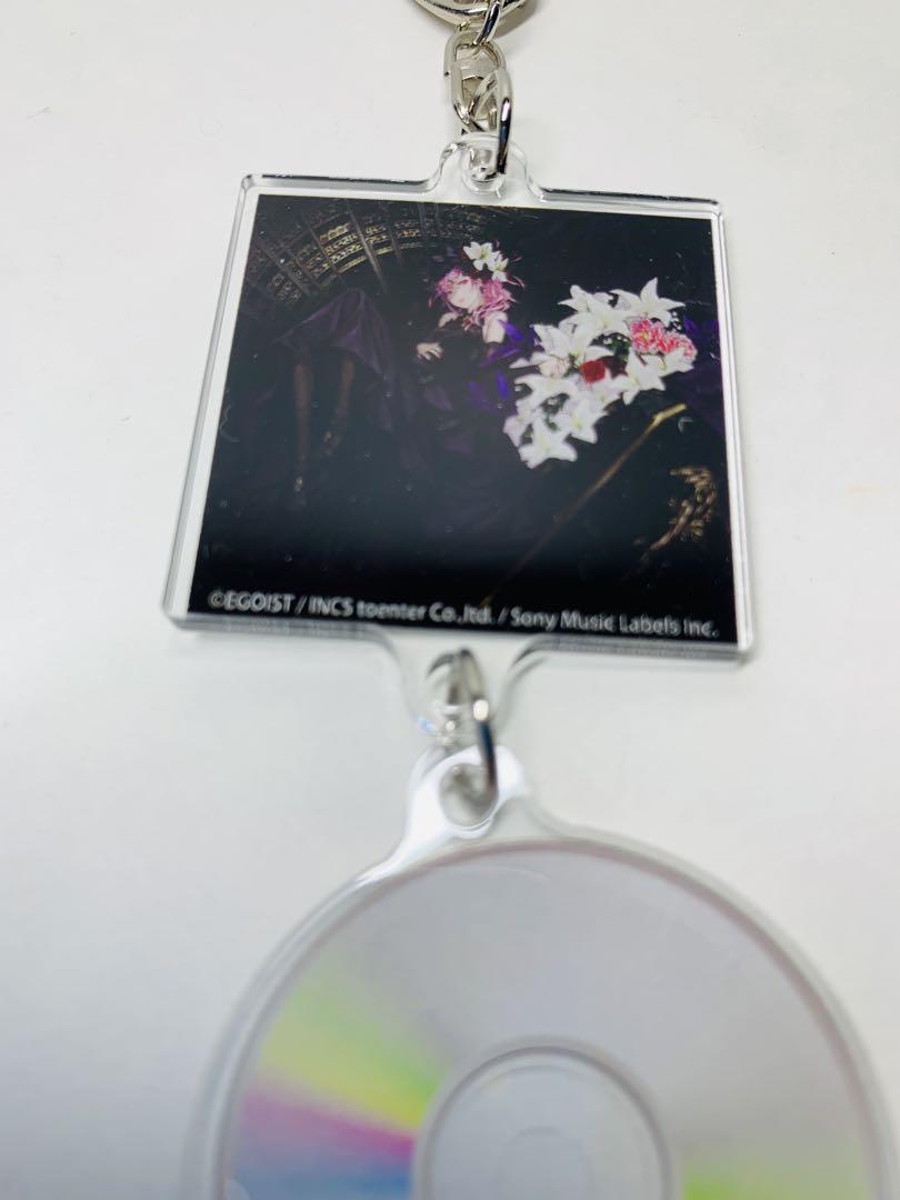 EGOIST メモリアルカフェ CDジャケット アクリルチャーム 18種 コンプ EGOIST メモリアルカフェ CDジャケット アクリルチャーム 18種