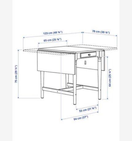 IKEA バタフライテーブル INGATORP インガートルプ