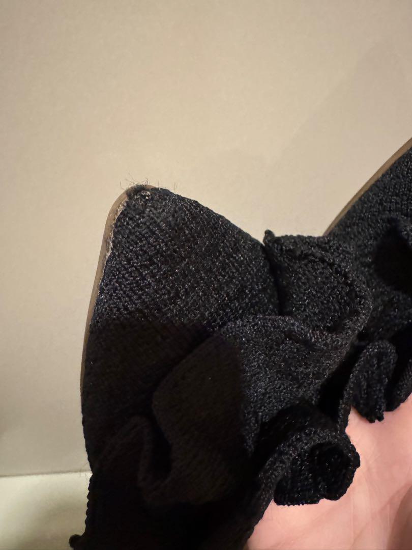 offen オッフェン　pointed FRIN BLACK 39 ブラック