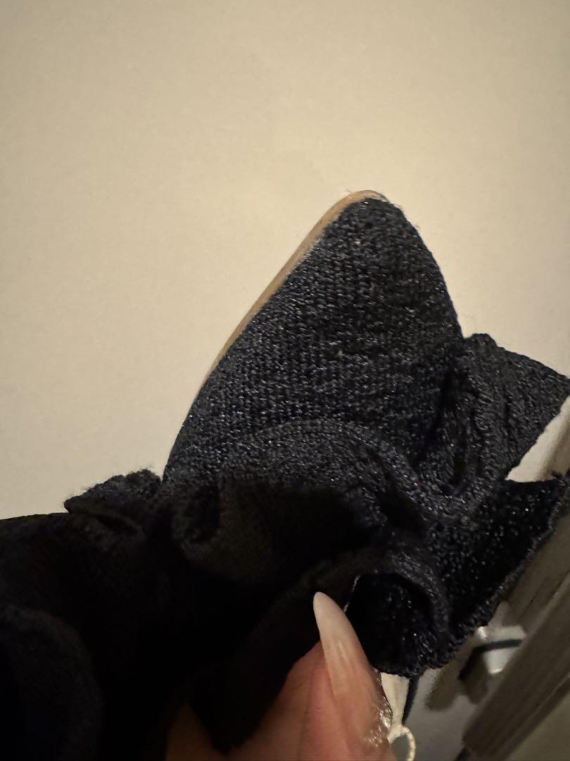 offen オッフェン　pointed FRIN BLACK 39 ブラック