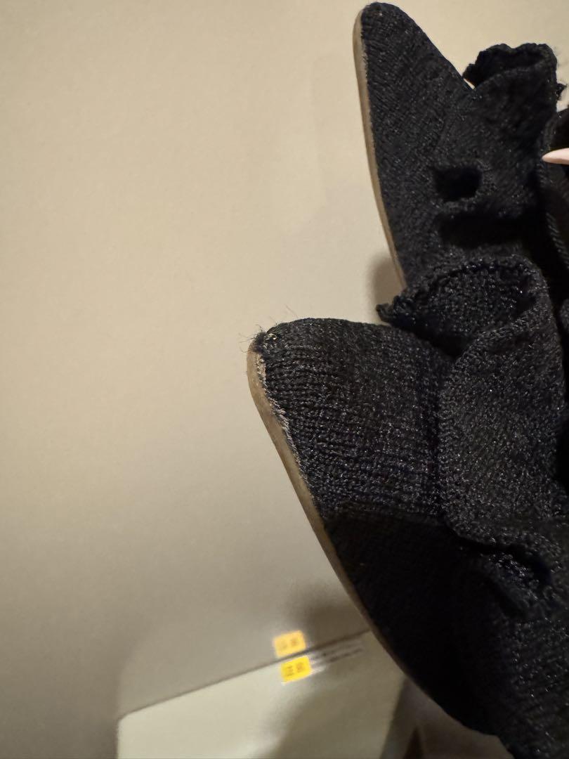 offen オッフェン　pointed FRIN BLACK 39 ブラック