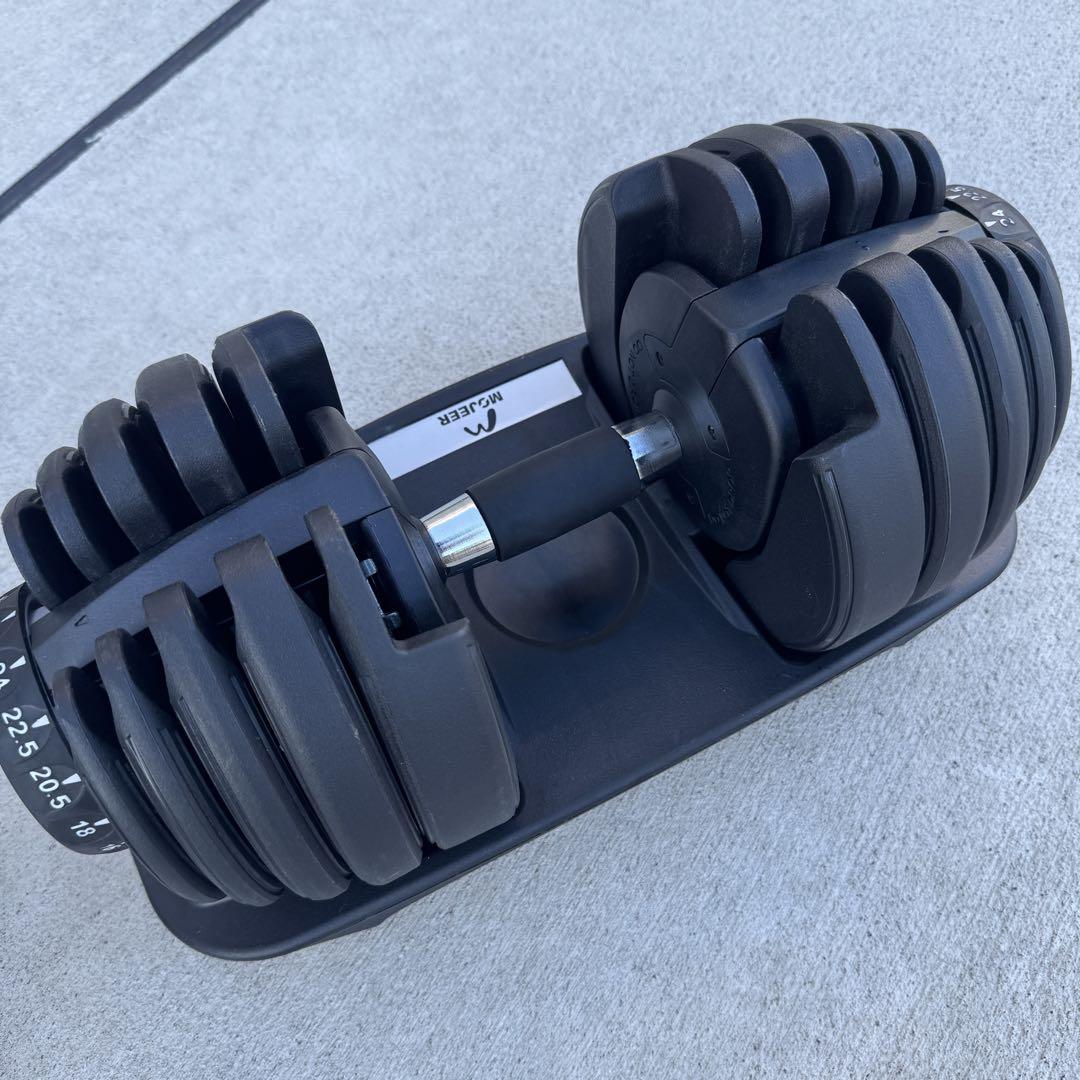 ②可変式ダンベル　24KG　筋トレ