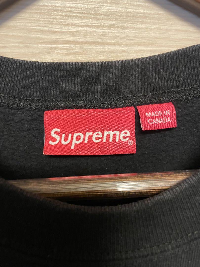 Supreme Futura logo crewneck