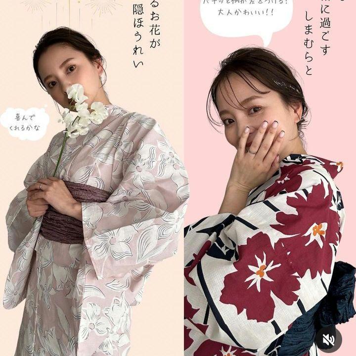 MARI.EmmY 浴衣　しまむら　セパレートタイプ　4点セット 最大15%OFFクーポン MARI.EmmY 4点セット セパレートタイプ