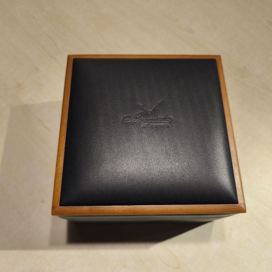 Breguet 時計箱 レザー ブラック　※箱のみ
