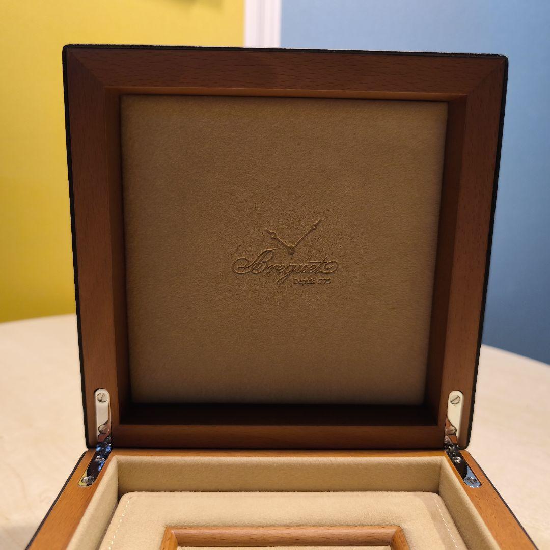 Breguet 時計箱 レザー ブラック　※箱のみ