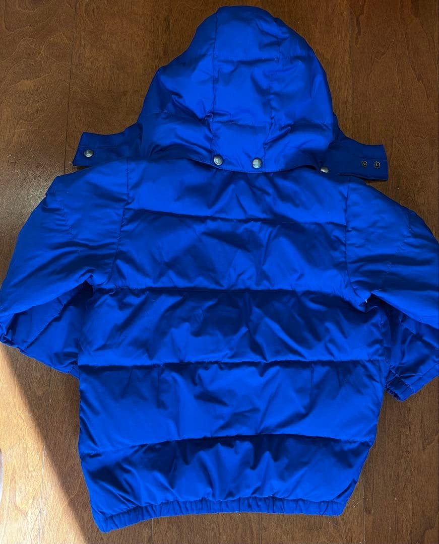 ⭐︎美品⭐︎ラルフローレン キッズダウンジャケット（着脱フード）青120㎝