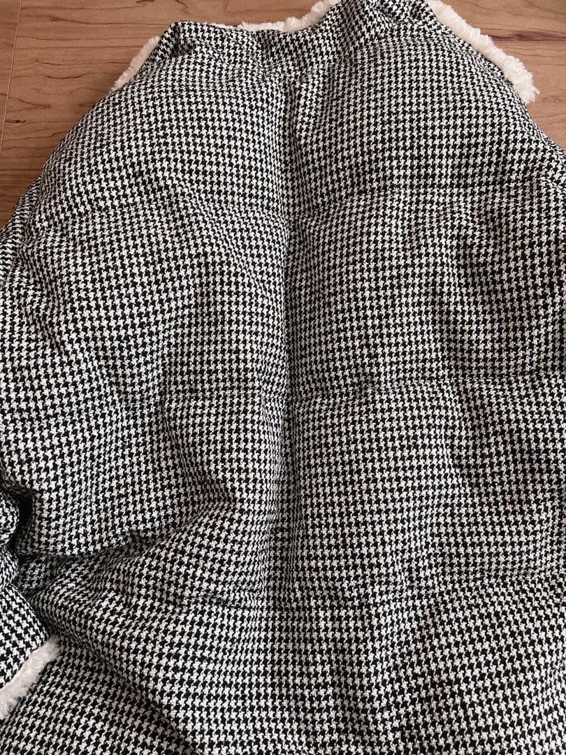 snidel ツイードミドルコート ブラック snidel ツイードミドルコート ブラック