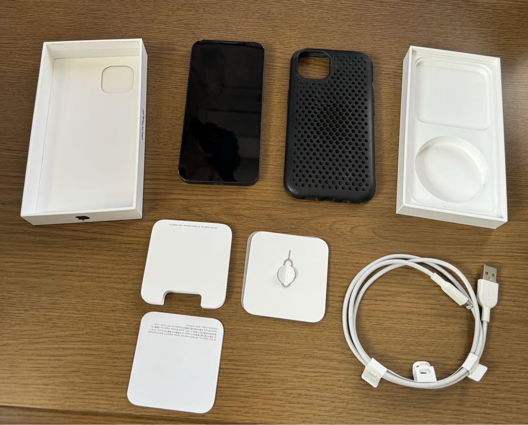 iPhone13 128GB ミッドナイト バッテリー交換済み