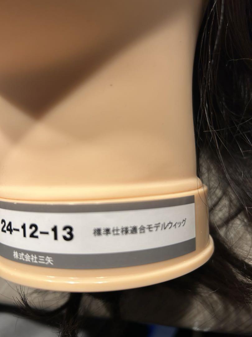 美容師国家試験本番　3体セット 美容師国家試験 本番用ウィッグ 3体