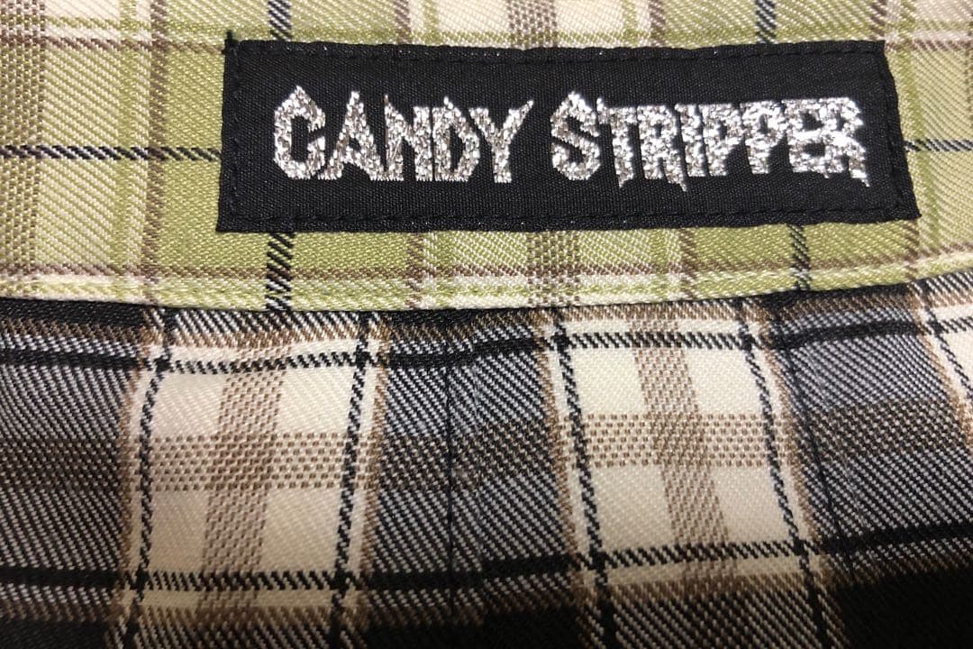 WEB限定カラー candy stripper ミニスカート キャンディストリッパー
