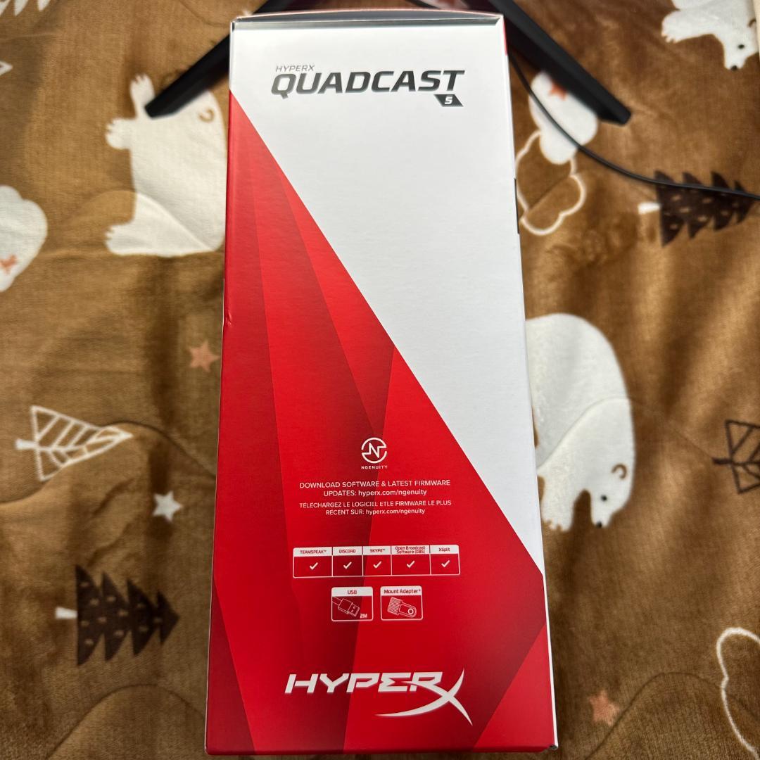【美品】HyperX QuadCast S - USBマイク