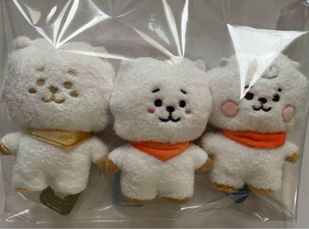 BTS BT21 たっとんRJ 3体