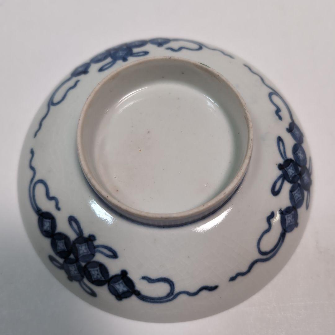 【骨董品】色鍋島焼中皿5客